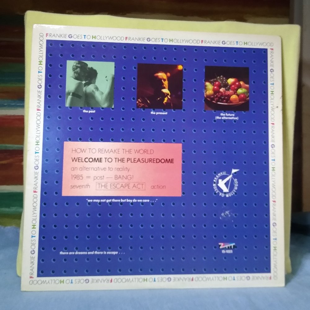 Frankie Goes To Hollywood Welcome To The Pleasuredome Single 1985 Vinyl Record